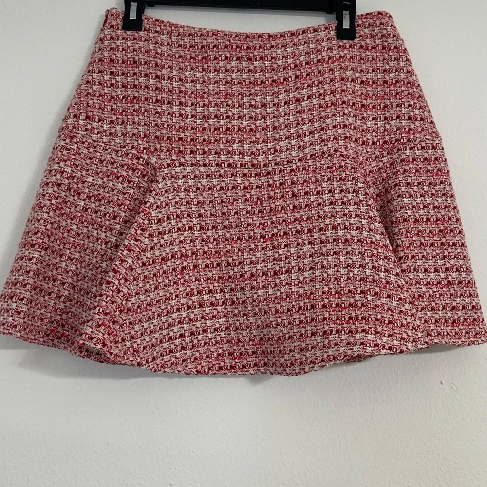 Maje Jenetia Tweed Mini Skirt - Size 42 ( US XL) - Picture 4 of 15